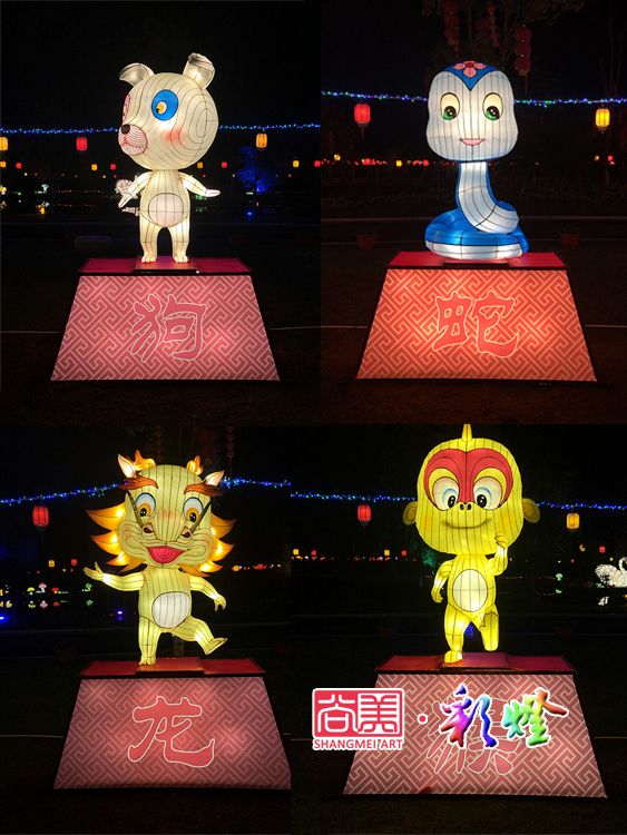 木蘭水鎮 花燈 彩燈 五一燈光秀 夜游經濟